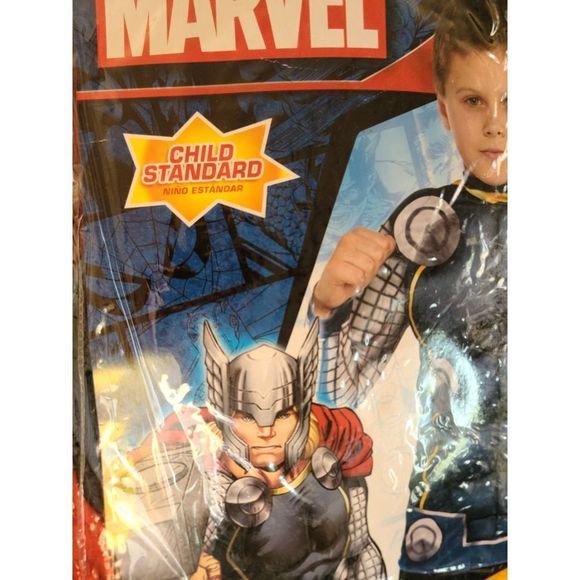 NEW Thor HALLOWEEN COSTUME UP TO SIZE 10 - Picture 2 of 4